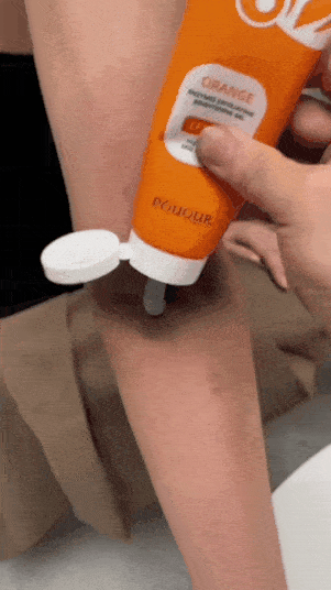 Gel Exfoliant a l'orange.