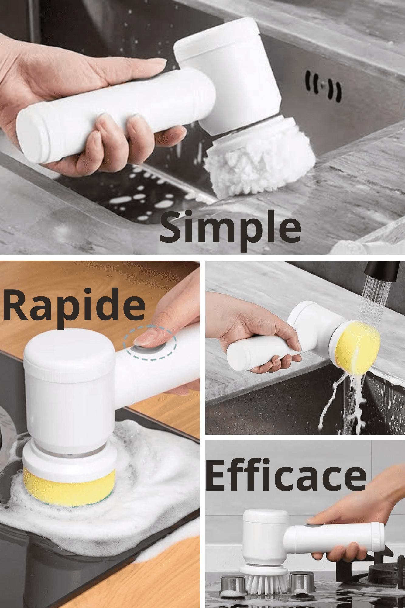 Brosse Électrique de Nettoyage