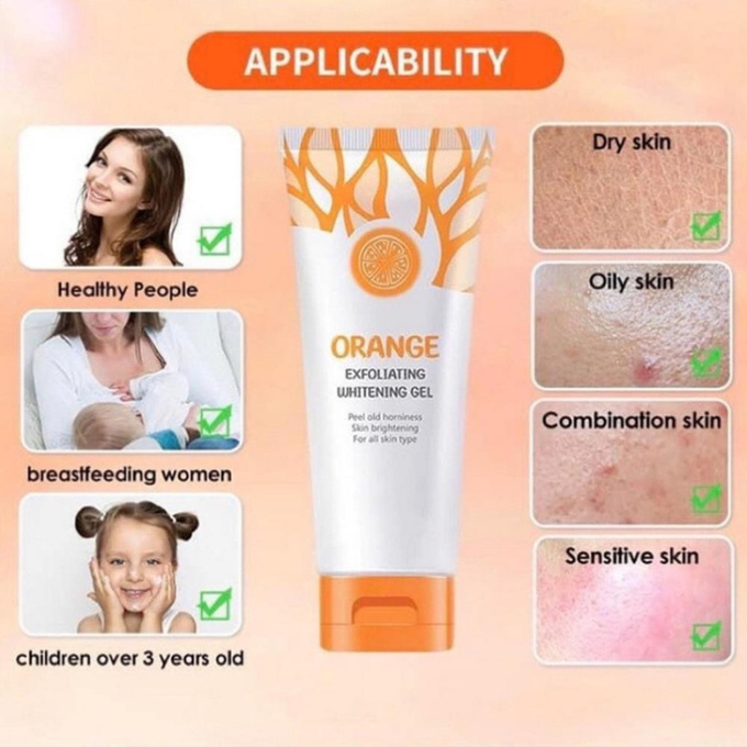 Gel Exfoliant a l'orange.